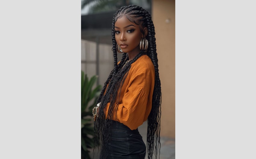 Long Jumbo Box Braids