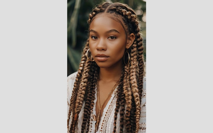 Long Jumbo Box Braids