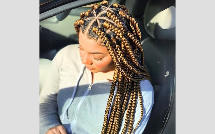 Long Jumbo Box Braids