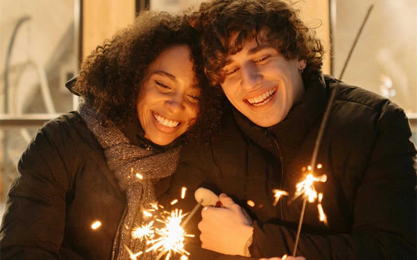 Fireworks on New Year’s Eve